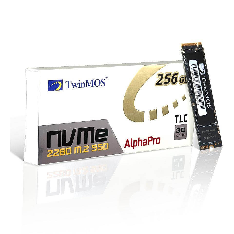 TWINMOS NVMEEGBM2280 256 GB 2455MB 1832MB/S M2 PCle NVMe SSD