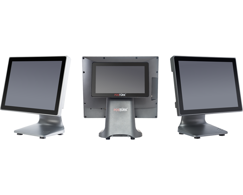 PosTürk TX-1500M 15” Dokunmatik Bilgisayar I5 3317U 8GB 120GB SSD 10.1″ Müşteri Ekranlı